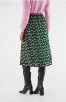 Rabbit Party Midi Skirt