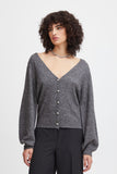 Macon Cardigan - Dark Grey Multi