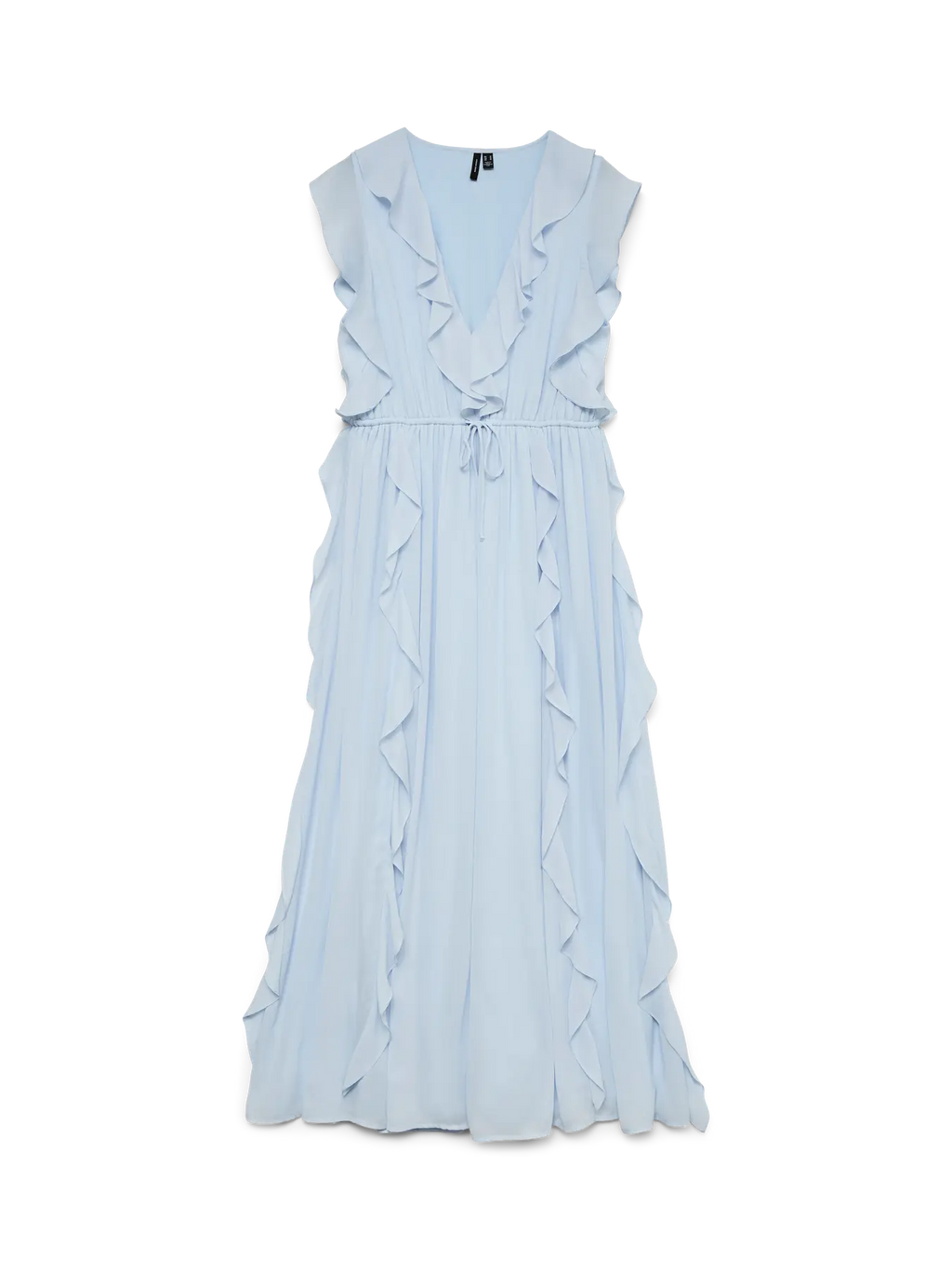 Carmen Sleeveless V-Neck Dress - Skyway