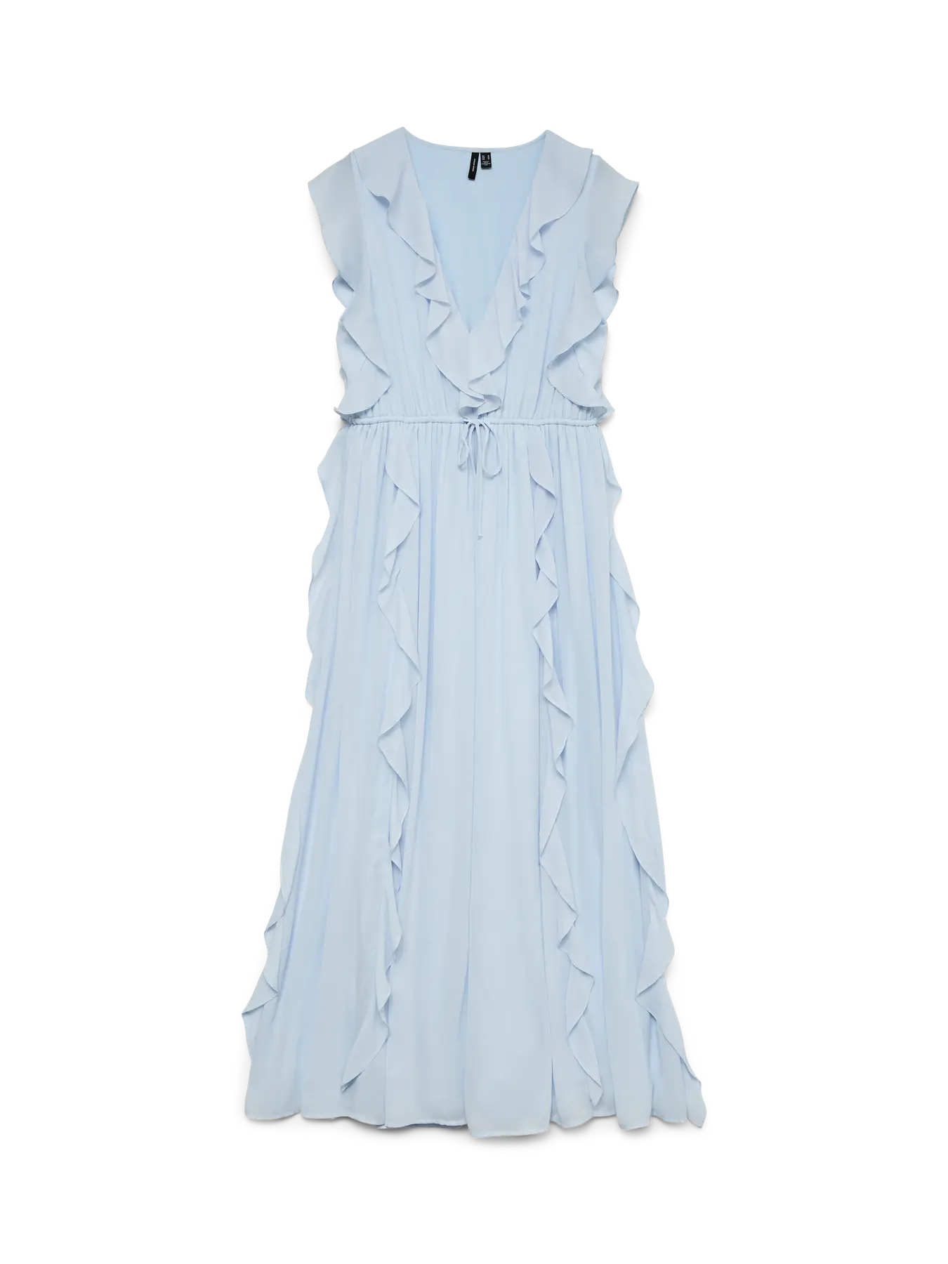 Carmen Sleeveless V-Neck Dress - Skyway