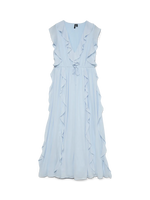 Carmen Sleeveless V-Neck Dress - Skyway