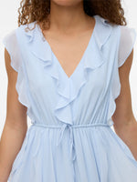 Carmen Sleeveless V-Neck Dress - Skyway
