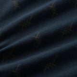 Scholar Oxford Woven - Dark Navy Crosshatch
