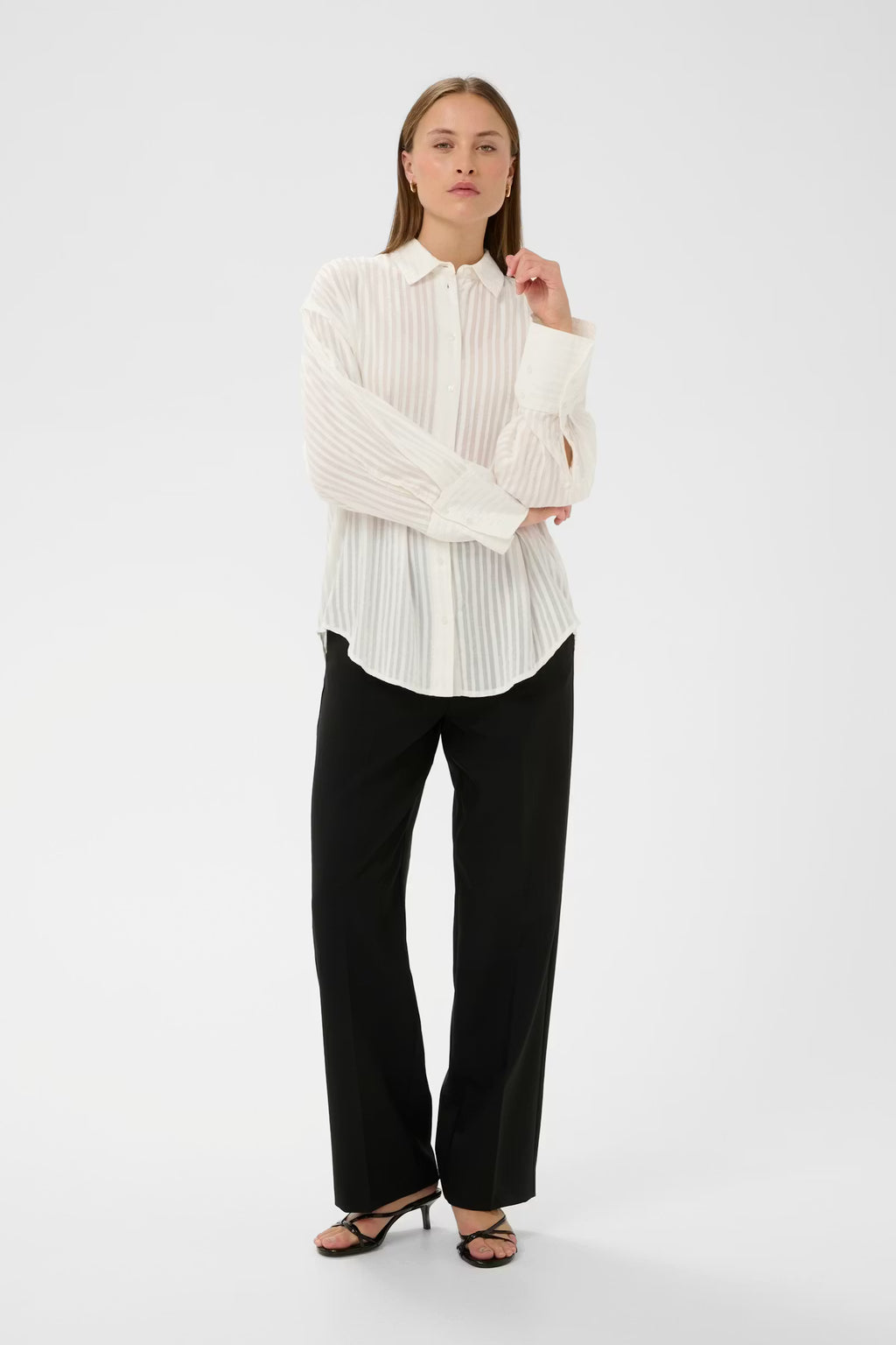 Bianca Long Sleeve Shirt - Broken White