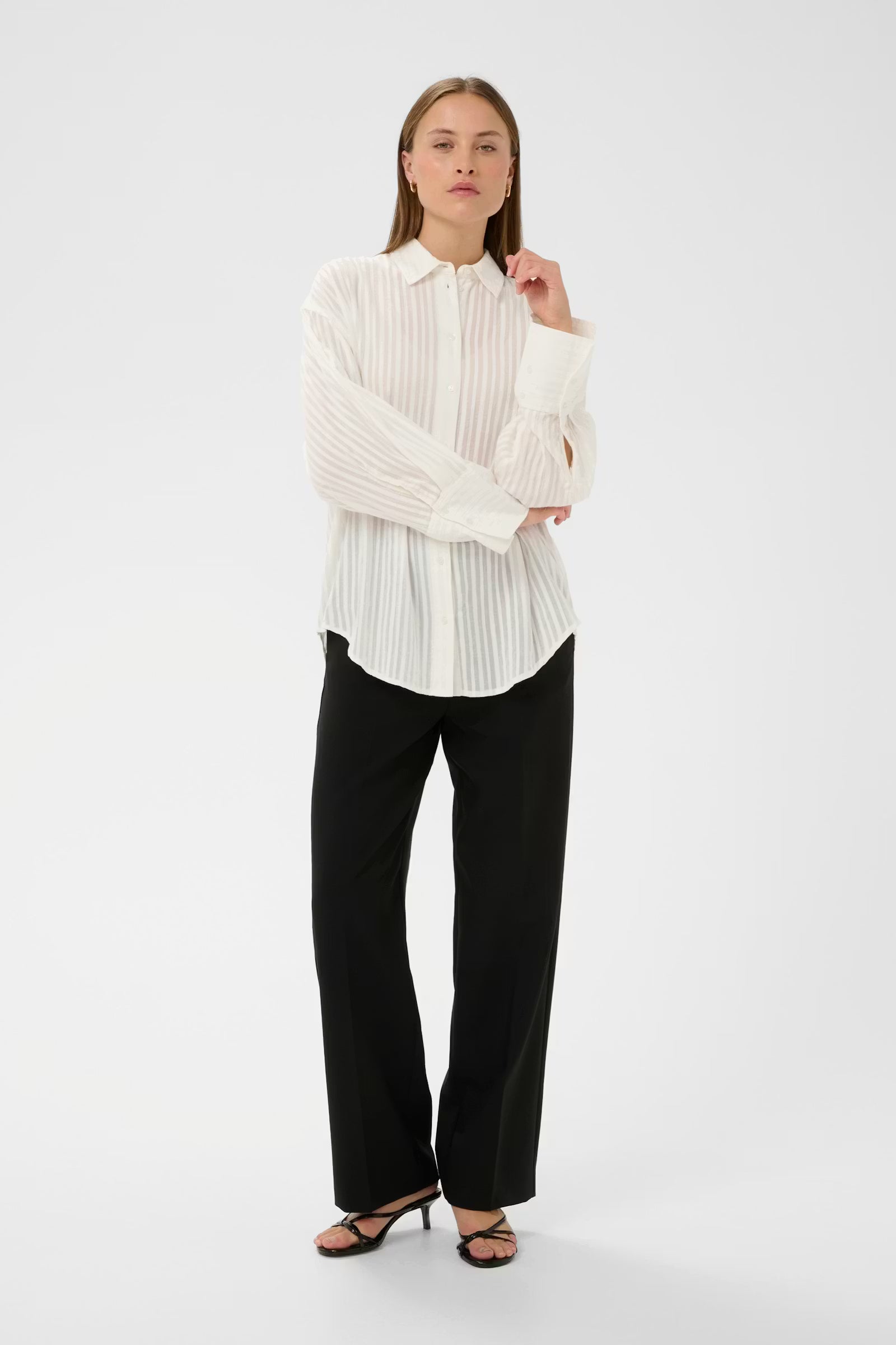 Bianca Long Sleeve Shirt - Broken White