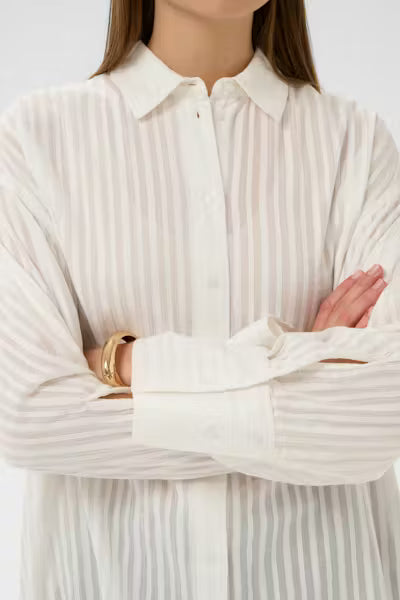 Bianca Long Sleeve Shirt - Broken White