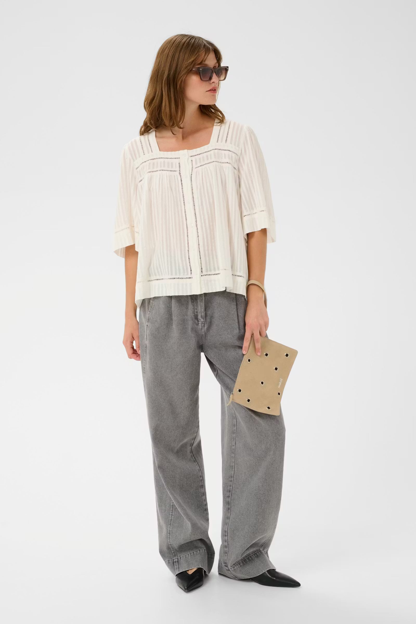 Bianca Blouse - Broken White
