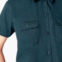 Short Sleeve Cropped Workshirt