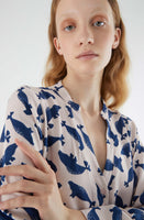 Seal Print Short Dress
