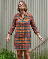 Re-form Flannel Shirtdress - Hazel