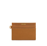 Alex Card Holder - Mustard Pebbled