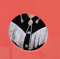 Three Flower Bolo Tie