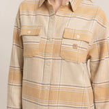 Amberley Shirt Jacket - Caramel