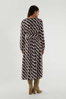 Stairs Wrap Dress