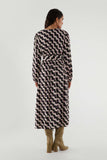 Stairs Wrap Dress