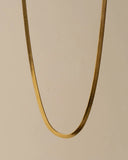Golden Snake Chain Necklace