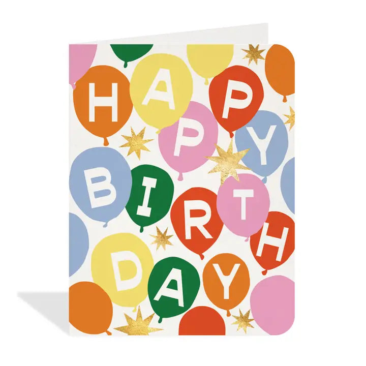 Balloon Party Card
