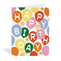 Balloon Party Card