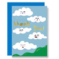 Thank You Clouds Card