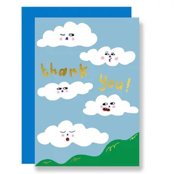 Thank You Clouds Card