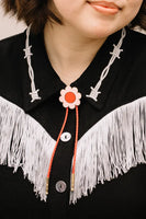 Big Daisy Bolo Tie