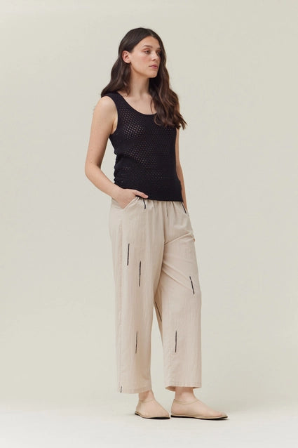 Crochet Tank - Black