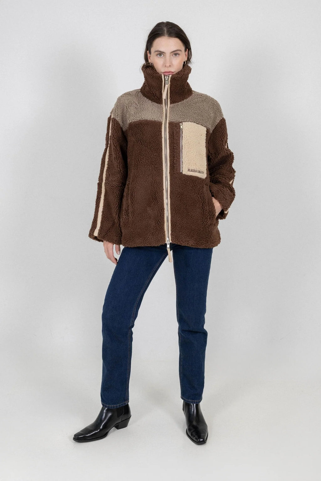 Alpine Fleece Jacket Espresso