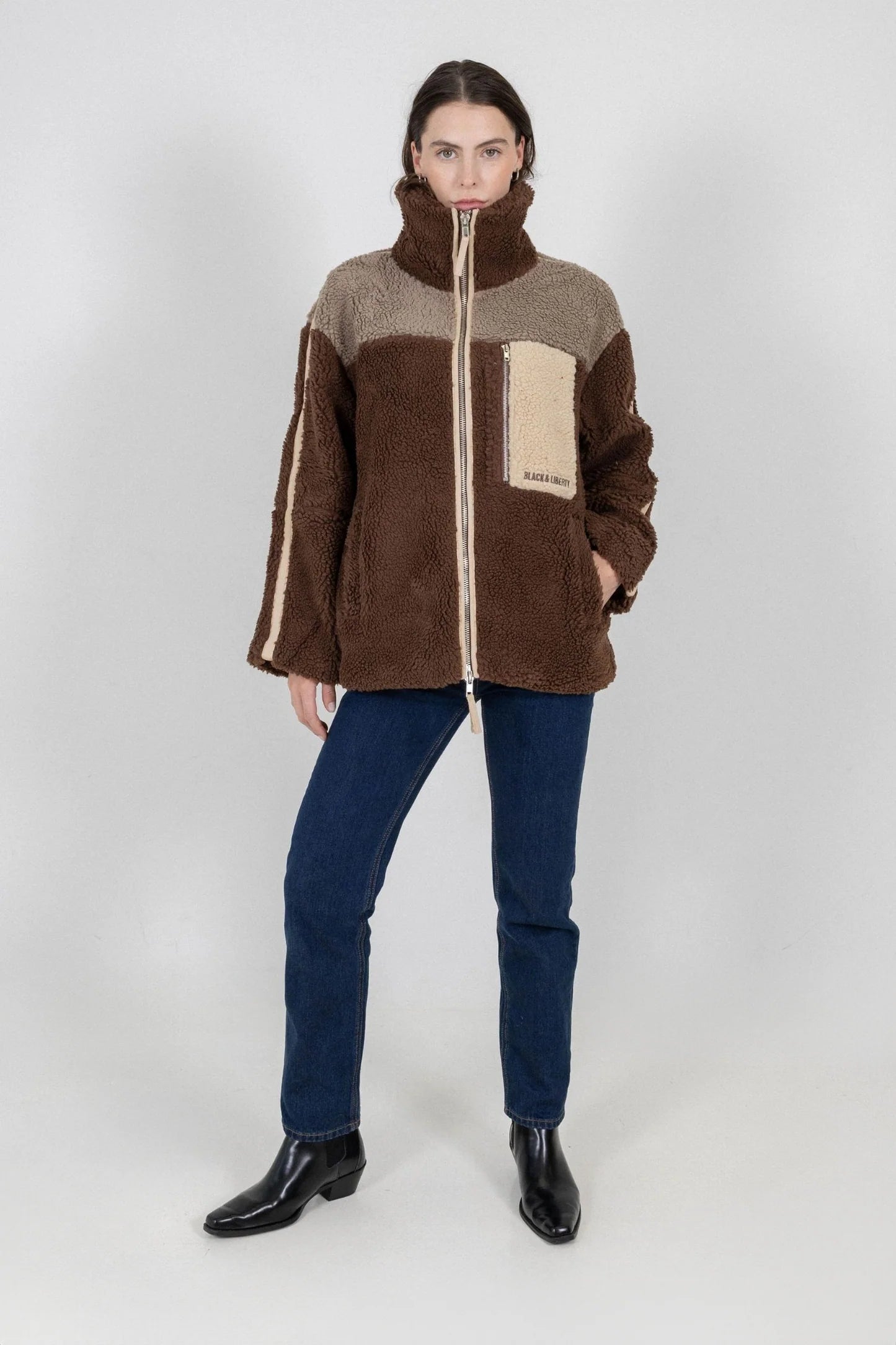Alpine Fleece Jacket Espresso