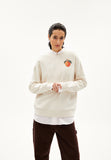 Aarin Oversized Fruit Embroidered Sweatshirt - Undyed