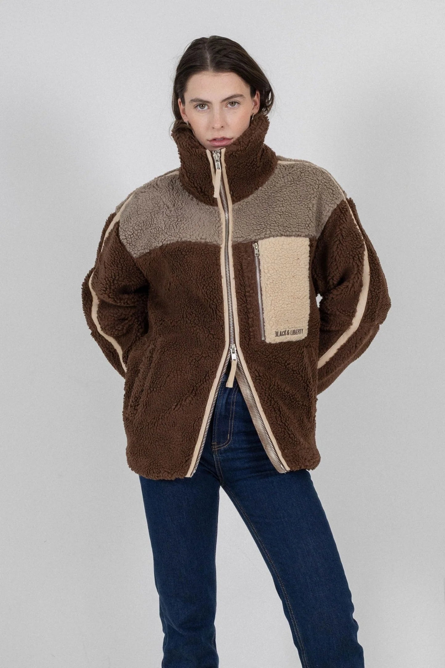 Alpine Fleece Jacket Espresso