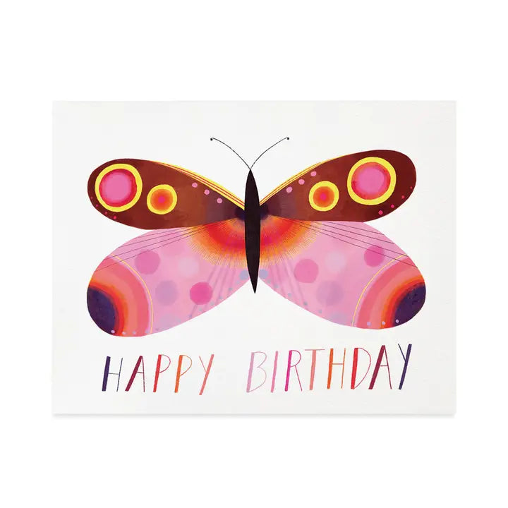 Birthday Butterfly Card