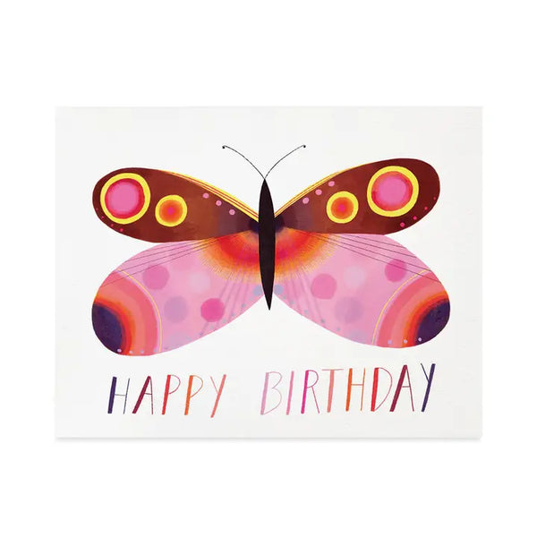 Birthday Butterfly Card