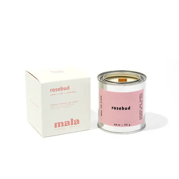 Rosebud Coconut Soy Candle