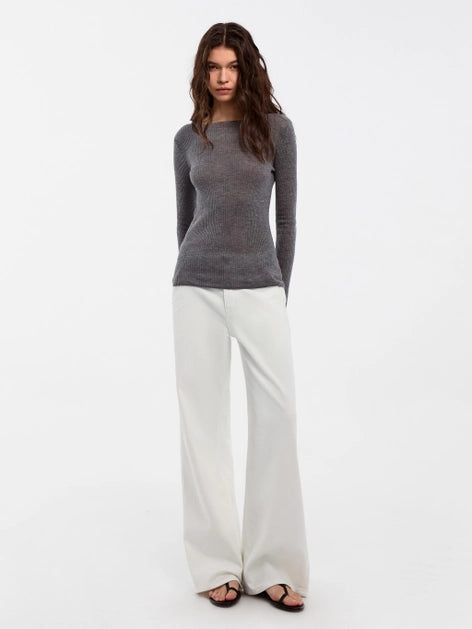 Wool Knit Top