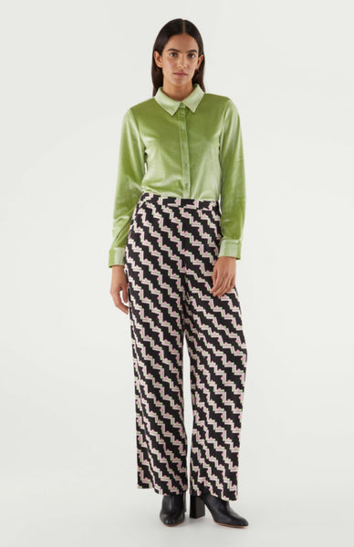 Stairs Print Trousers