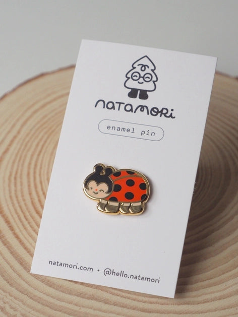 Ladybug Enamel Pin
