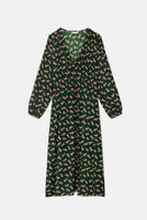 Rabbit Party Cross Midi Dress