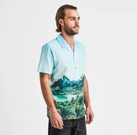 Gonzo Camp Collar Woven - Hinano Otemanu Light Blue