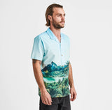 Gonzo Camp Collar Woven - Hinano Otemanu Light Blue