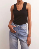 Sirena Rib Tank - Black
