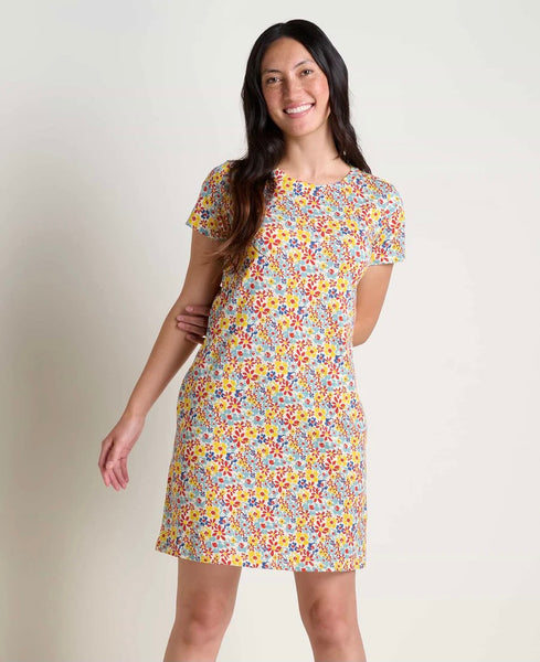 Windmere II Dress - Barley Multi Print