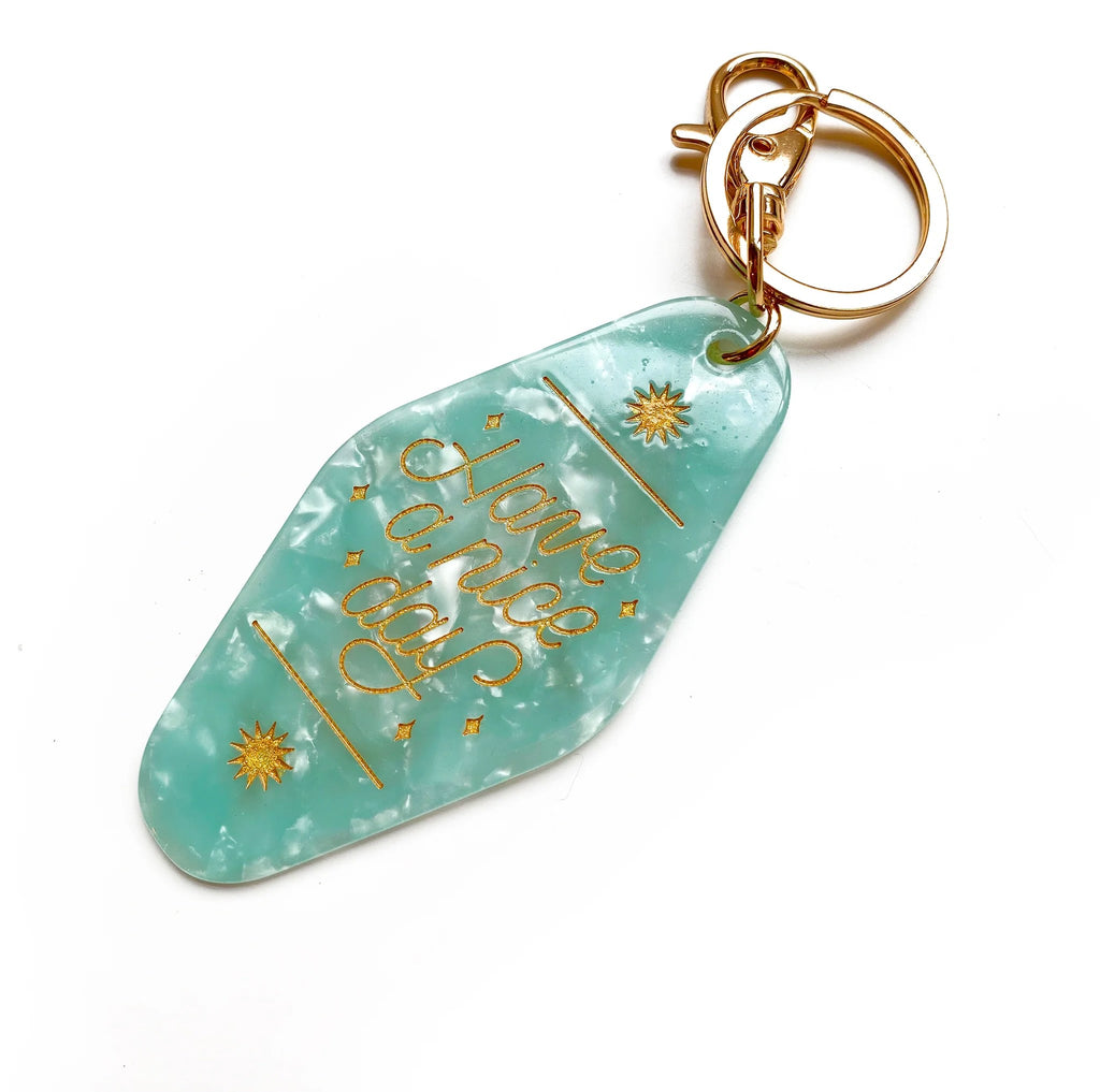 Horoscope Motel Keychain