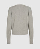 Cardine Cardigan - Light Grey Melange