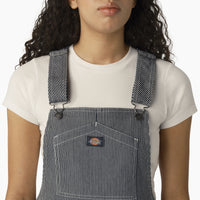 Hickory Stripe Bib Dress