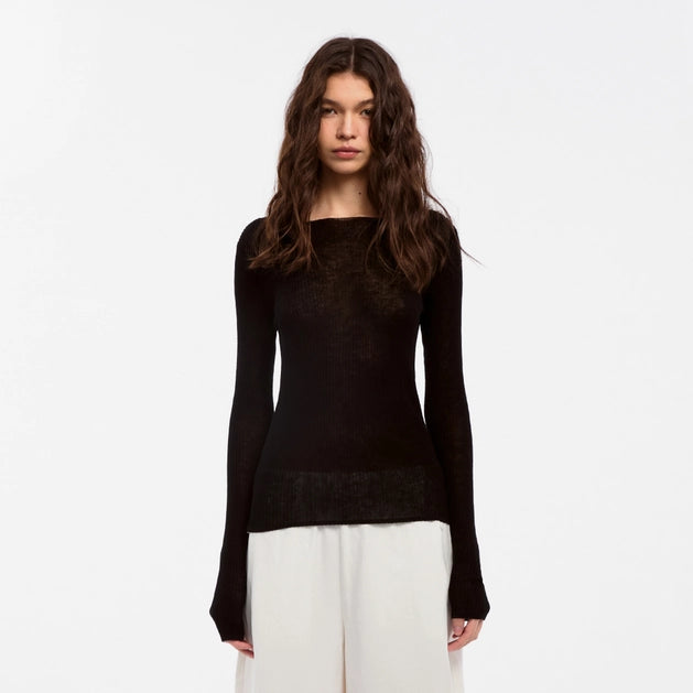 Wool Knit Top