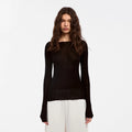 Wool Knit Top