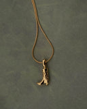Gold Cowgirl Necklace