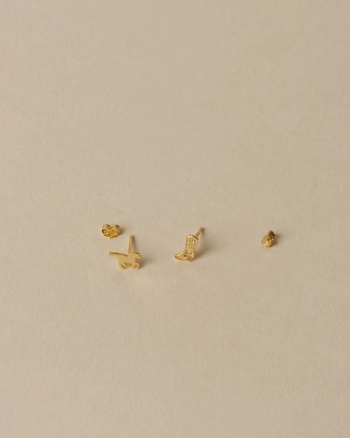 Western Earrings - Set of 4