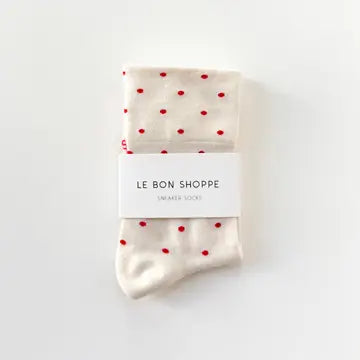 Polka Dot Sneaker Socks