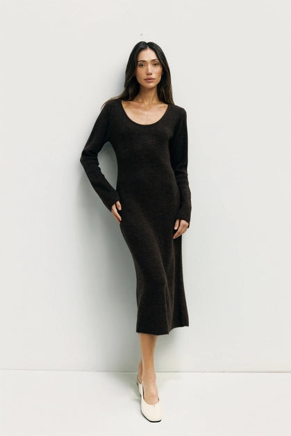 The Danica Dress - Brown